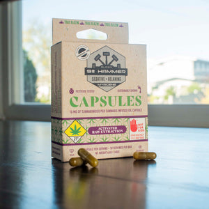 9# Hammer capsule box with capsules.